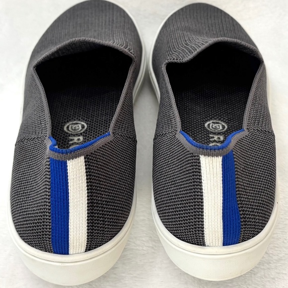 RETIRED Gray Rothy’s The Original Casual Slip On Knit Washable Sneakers Size 9 - Picture 12 of 16